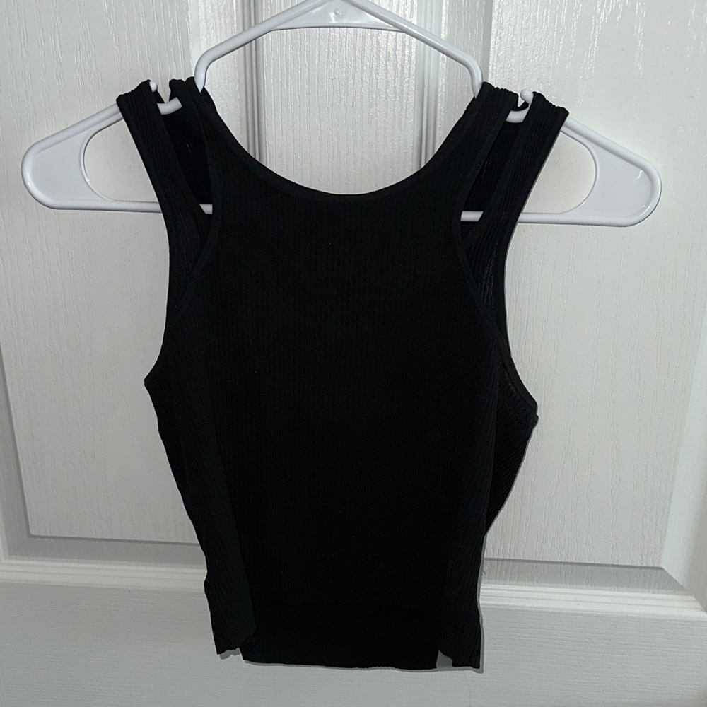 lululemon athletica Black Tank Top